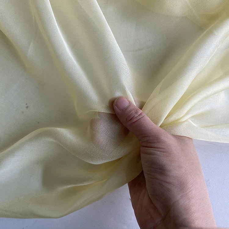 100%naturalmulberrysilkchiffonfabricbytheyard