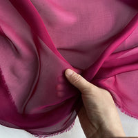 100%naturalmulberrysilkchiffonfabricbytheyard