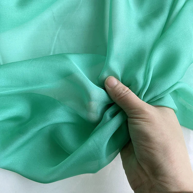 100%naturalmulberrysilkchiffonfabricbytheyard