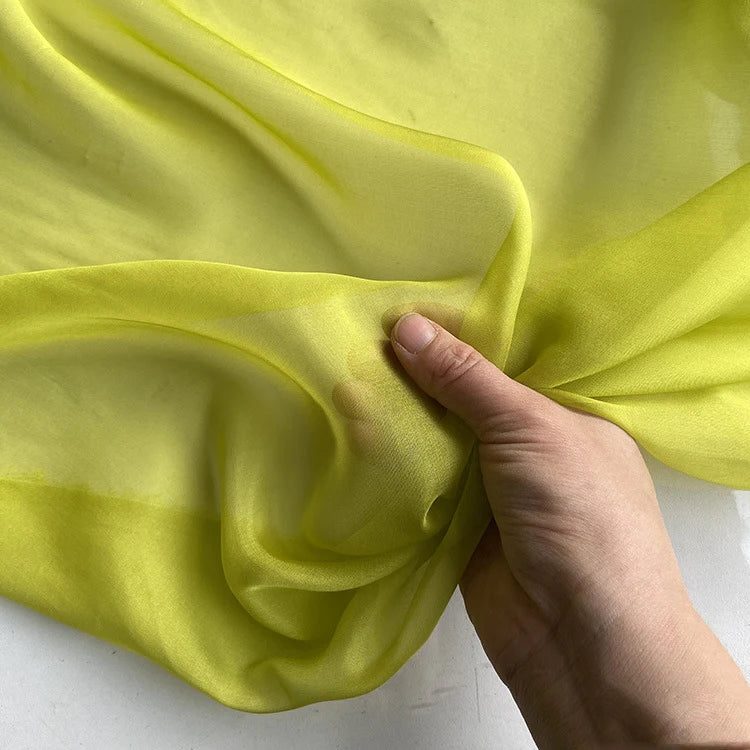 100%naturalmulberrysilkchiffonfabricbytheyard