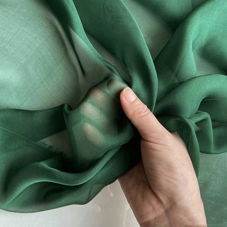 100%naturalmulberrysilkchiffonfabricbytheyard