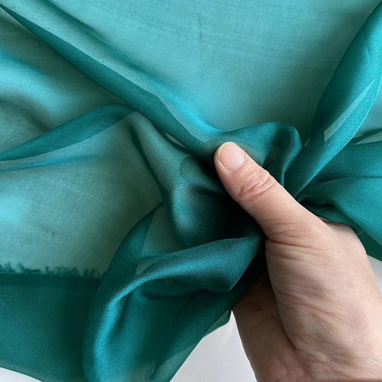 100%naturalmulberrysilkchiffonfabricbytheyard