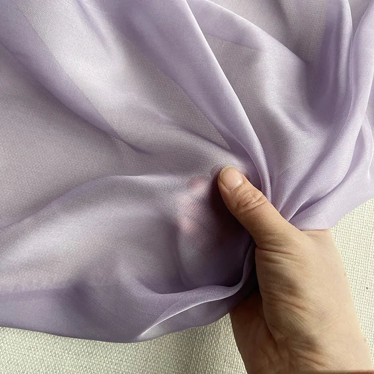 100%naturalmulberrysilkchiffonfabricbytheyard