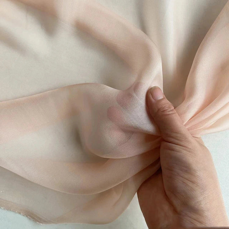 100%naturalmulberrysilkchiffonfabricbytheyard