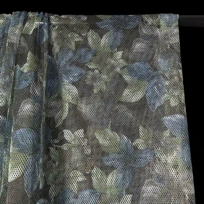 Colorful Camouflage Mesh Fabric By The Yard