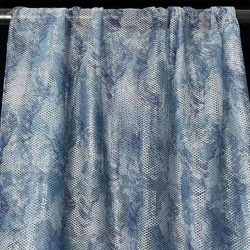 Colorful Camouflage Mesh Fabric By The Yard