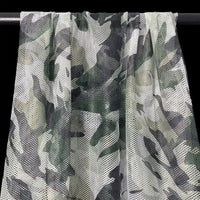 Colorful Camouflage Mesh Fabric By The Yard