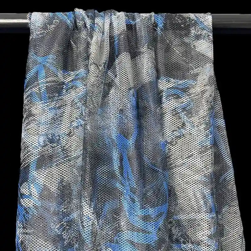 Colorful Camouflage Mesh Fabric By The Yard