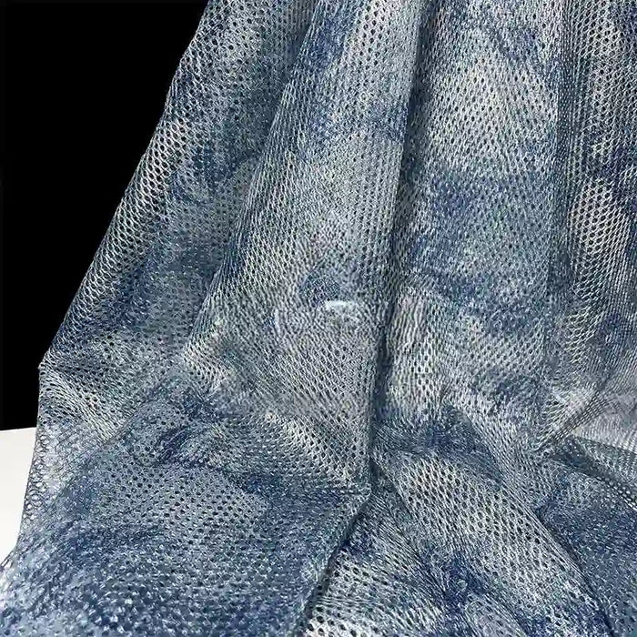 Colorful Camouflage Mesh Fabric By The Yard