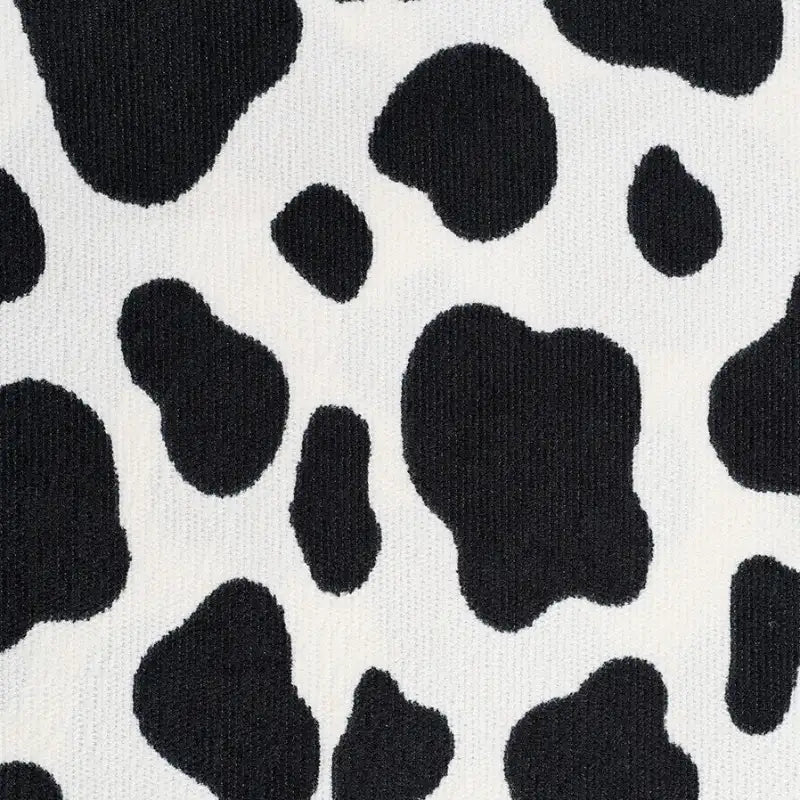 Cow Print Corduroy Fabric By The Yard