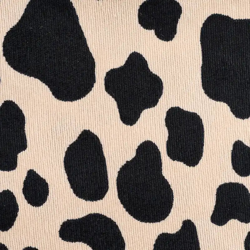 Cow Print Corduroy Fabric By The Yard