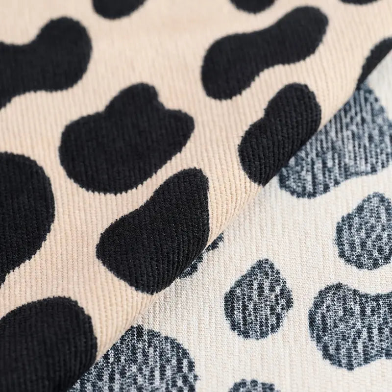 Cow Print Corduroy Fabric By The Yard