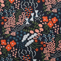 FloralEmbroideredFabricBytheYard