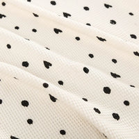 Floral Printed Waffle Fabric By The Yard
