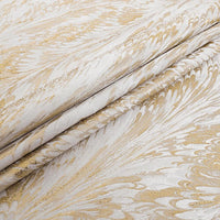 JacquardMetallicPeacockFabricByTheYard