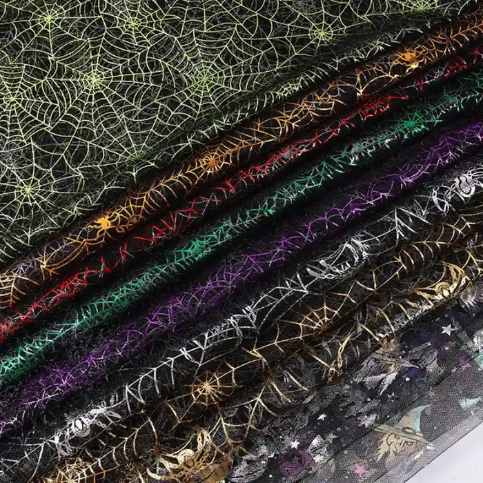 Mesh Spider Web Fabric By The Yard
