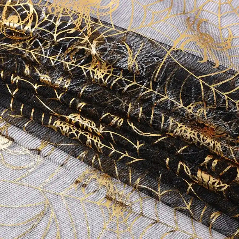 Mesh Spider Web Fabric By The Yard