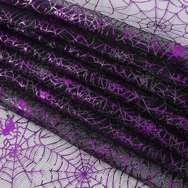 Mesh Spider Web Fabric By The Yard