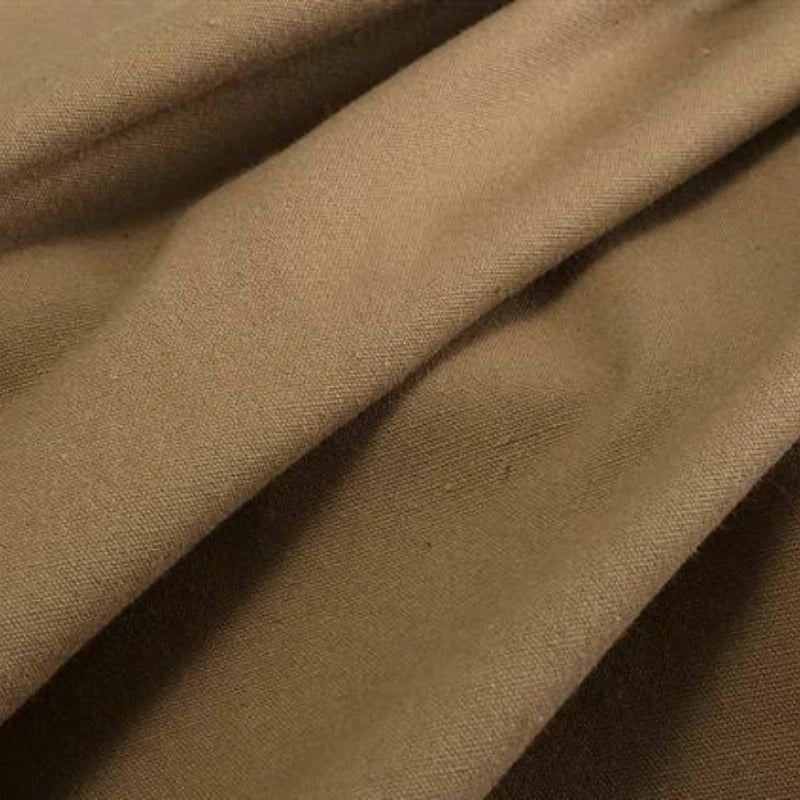 Pure Color Cotton Canvas Fabric By The Yard