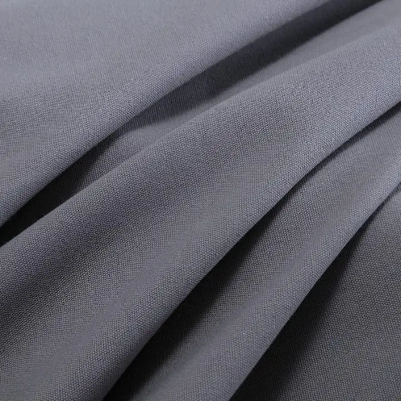 Pure Color Cotton Canvas Fabric By The Yard