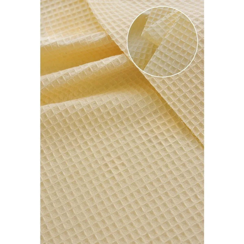 Pure Cotton Waffle Material By The Yard