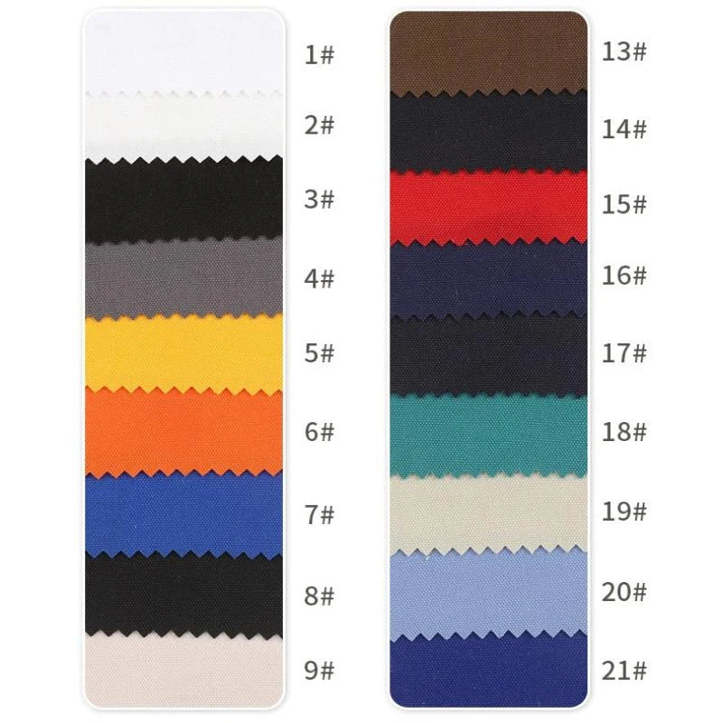 Solid Color Full Polyester Canvas Fabric By The Yard