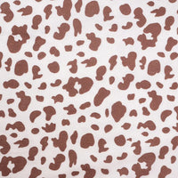Spotted Cow Print Cotton Fabric By The Yard