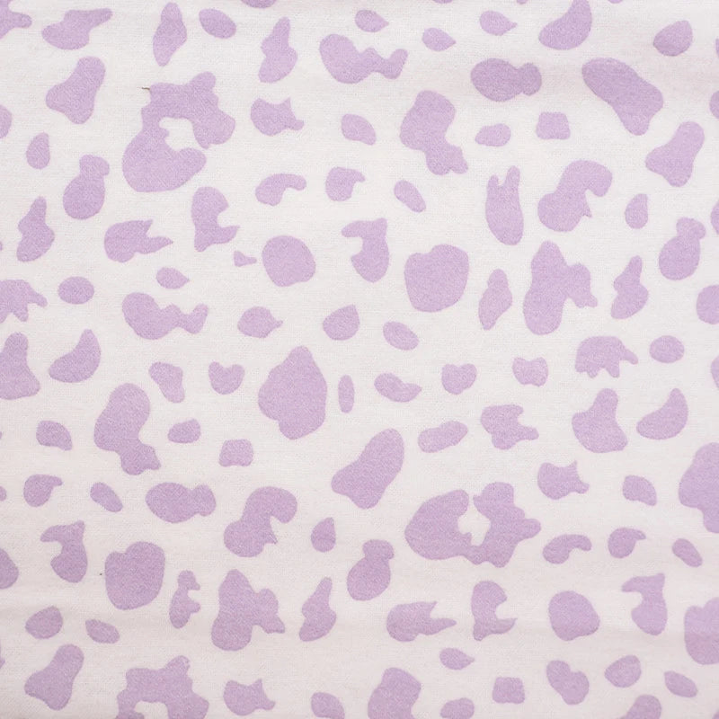 Spotted Cow Print Cotton Fabric By The Yard
