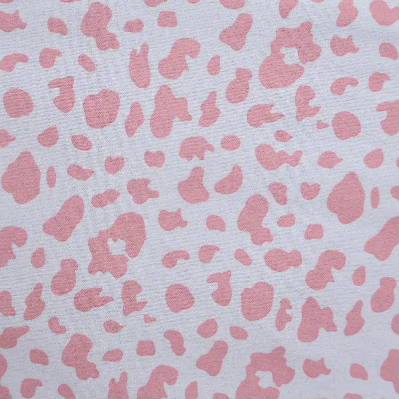 Spotted Cow Print Cotton Fabric By The Yard