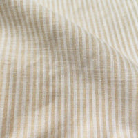 Stripe Linen Fabric By The Yard|Bamboo Texture Cotton Linen Fabric|Flax Linen Apparel Fabric