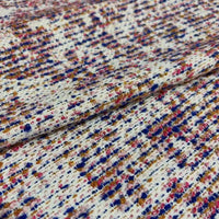 Striped Boucle Tweed Fabric By The Yard