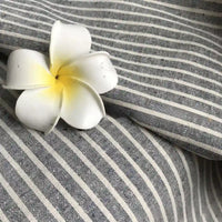 ThinStripedLinenFabricByTheYard