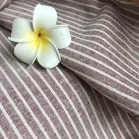 ThinStripedLinenFabricByTheYard