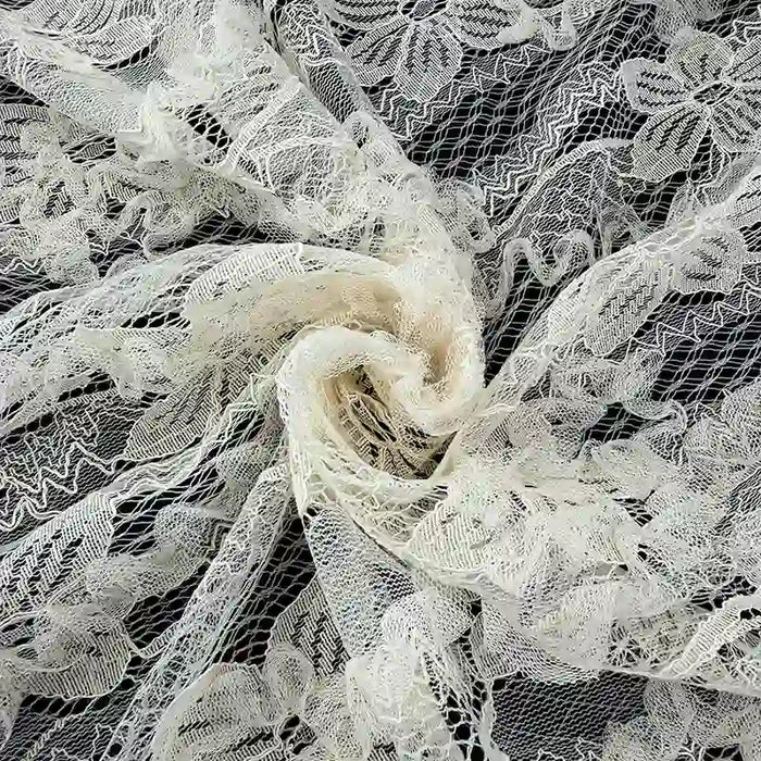 White Lace Fabric By The Yard