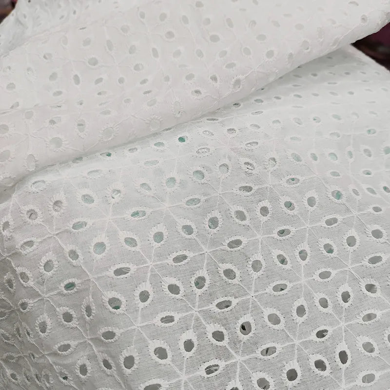 embroideredcottonvoilefabricbytheyard