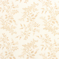 Longon Craft’s Floral Flannel Fabric by the Yard features cream-colored cotton flannel with a subtle, repeating beige floral pattern—perfect for dresses, clothes, and crafting textile projects.