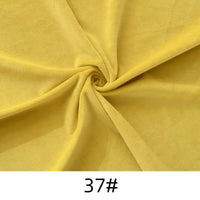 A piece of Longon Craft Solid Color Thick Cuddle Minky Fabric by the yard is twisted into a spiral, with the number 37# shown at the bottom.