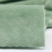 Close-up of Longon Craft Plush Minky Fabric by the yard—a 5mm soft polyester solid color minky, perfect for plushies, sewing, crafts, and baby blankets.
