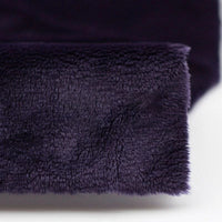 Close-up of Longon Craft's Plush Minky Fabric by the Yard—5mm soft solid polyester, perfect for plushies, baby blankets, and crafts with a textured surface.