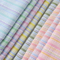 rainbowstripeseersuckerfabric