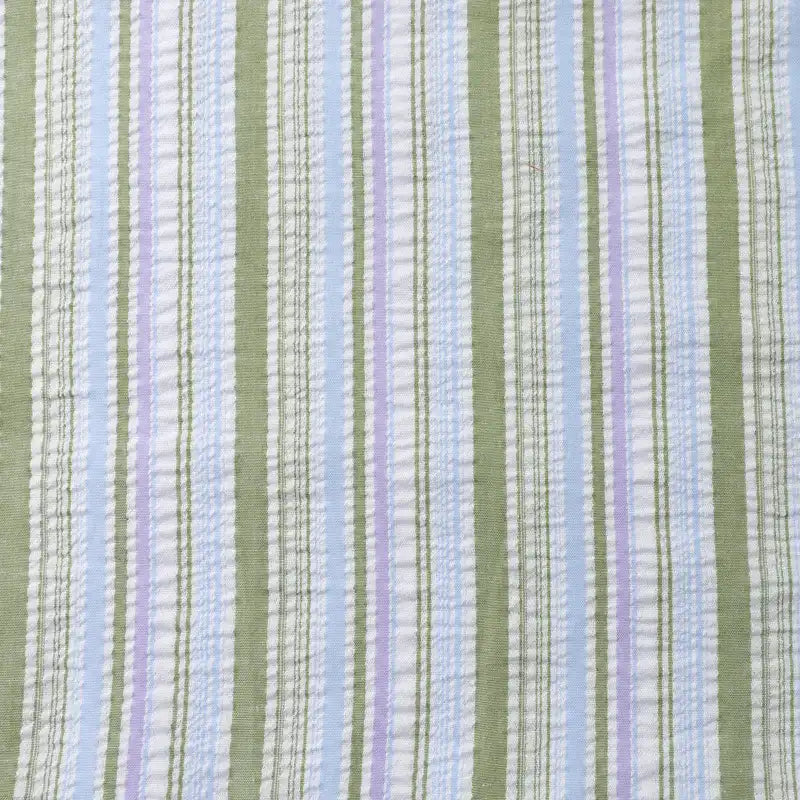 rainbowstripeseersuckerfabric