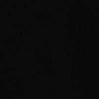 Solid black Solid Cotton Fannel Fabric By The Yard from Longon Craft; super snuggle flannelette material, comfy for fall crafting, with a uniform look and no visible shapes or textures.