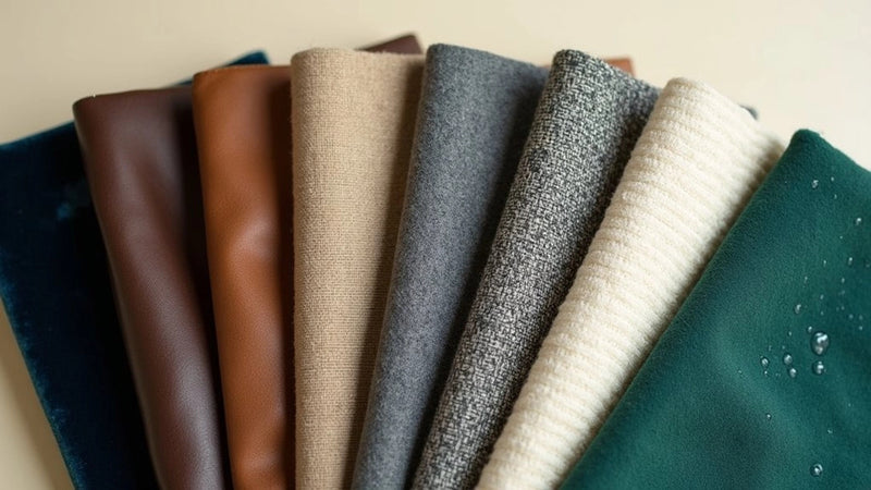Different Kinds of Sofa Fabric: Choosing Upholstery Materials for Your Couch