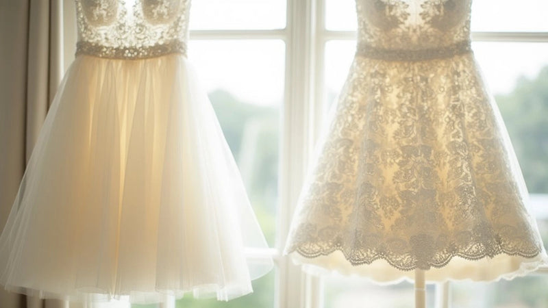 Tulle vs Lace: Choosing the Perfect Fabric for Your Dress Tulle vs Lace: Choosing the Perfect Fabric for Your Dress