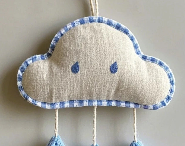 How to Make an Adorable Fabric Cloud Ornament