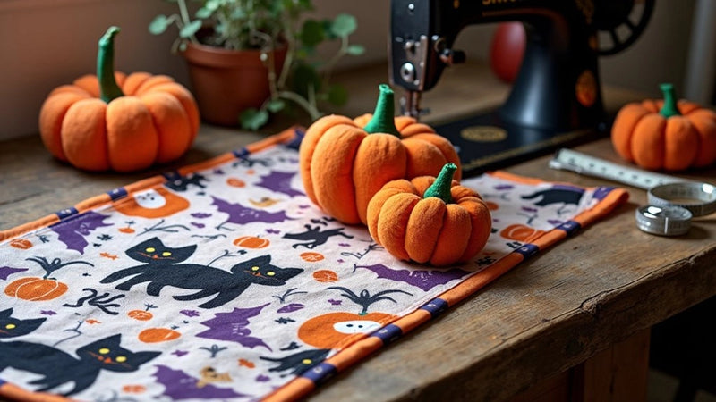 What to Make with Halloween Fabric: Easy Halloween Sewing Projects