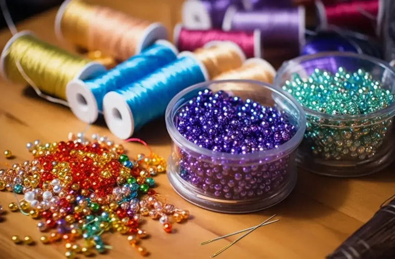 A Thorough Bead Embroidery Tutorial: How to Sew Beads onto Fabric A Thorough Bead Embroidery Tutorial: How to Sew Beads onto Fabric