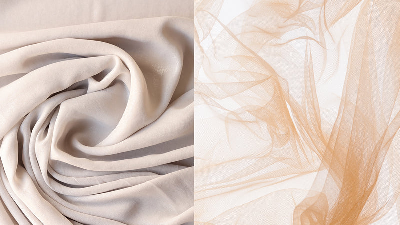 What Is the Difference Between Chiffon and Organza?