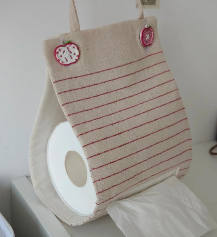 DIY Fabric Toilet Paper Holder: Stylish and Practical Bathroom Storage