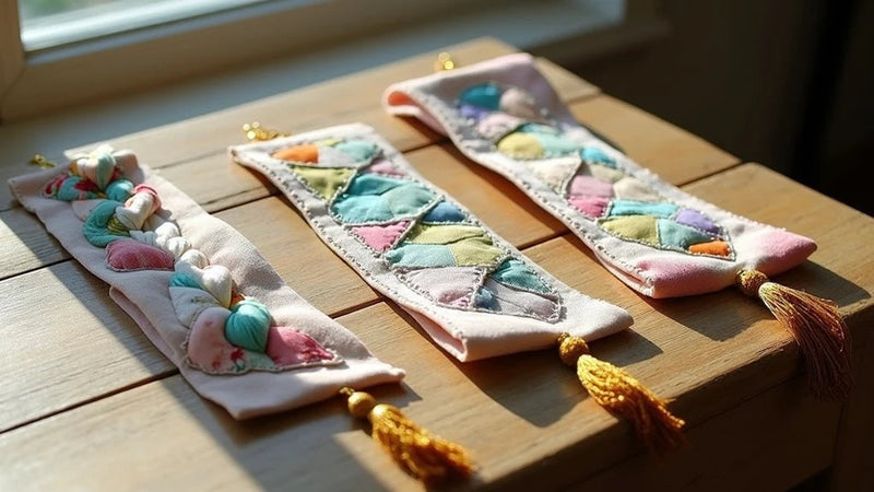 How to Make Stunning Bookmarks with Fabric Scraps: 3 Creative Ways
